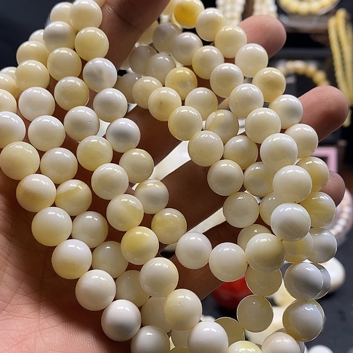 ⿻***垒手串/手链贝壳10带黄