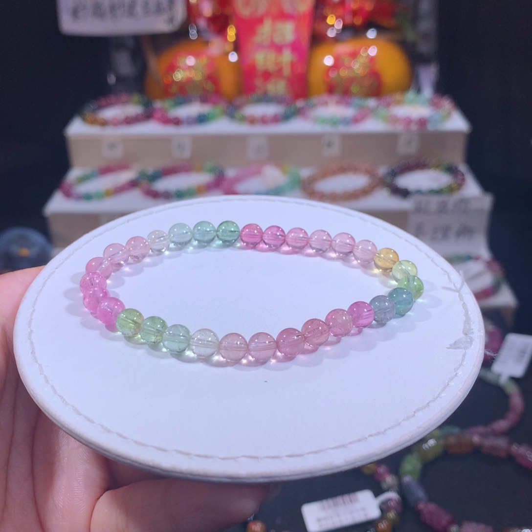 碧玺手链未镶嵌碧玺