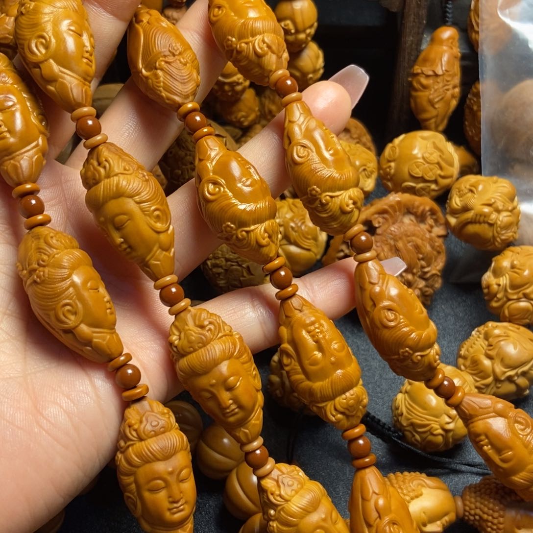 【闪购商品】手串/手链橄榄核国*观音脖挂