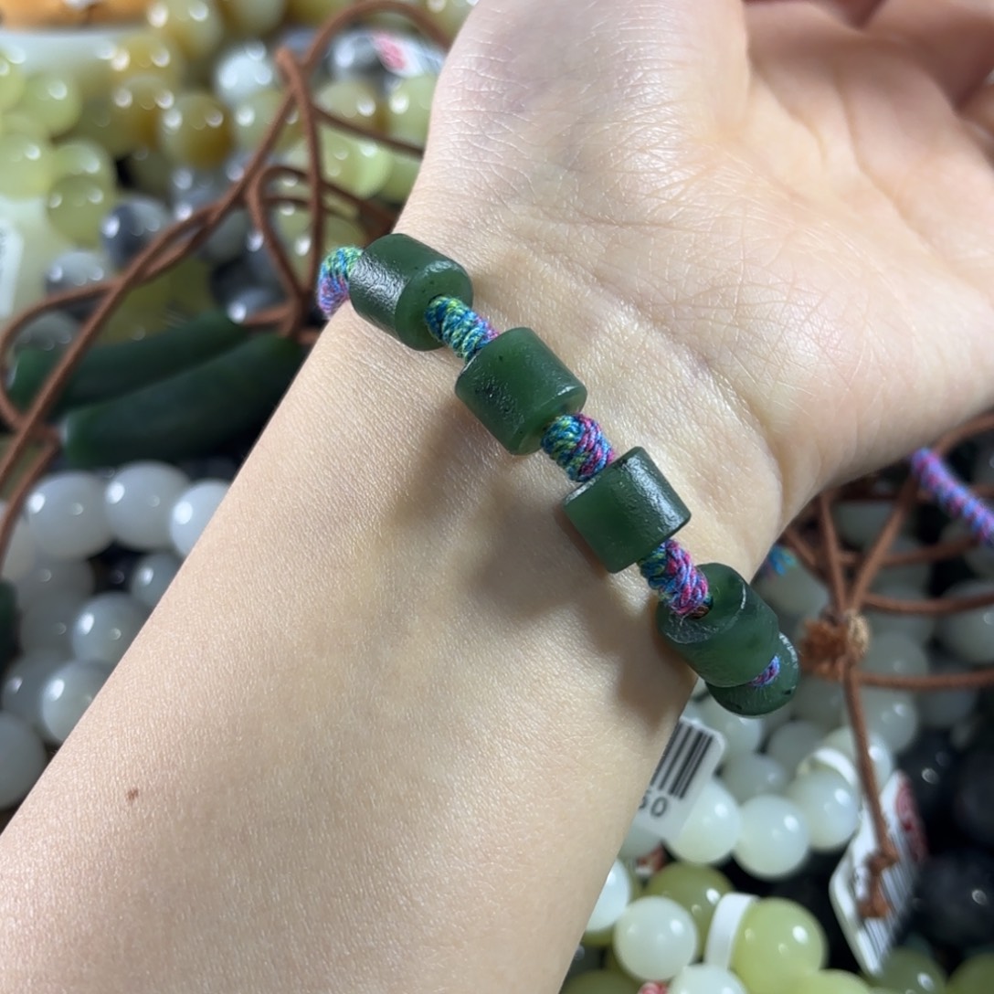 玖****和田玉未镶嵌手链266