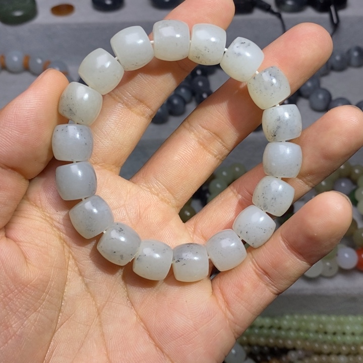 和田玉未镶嵌挂件醉*仙