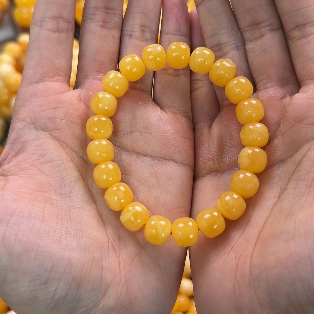 琥珀未镶嵌珠宝奇石11mm同料