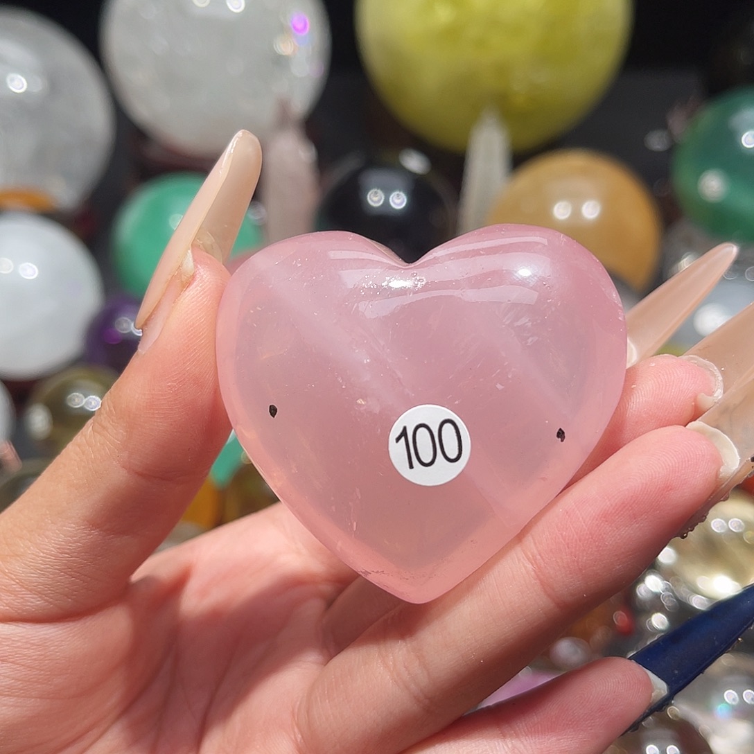 T***线未镶嵌珠宝半成品水晶微瑕打通孔