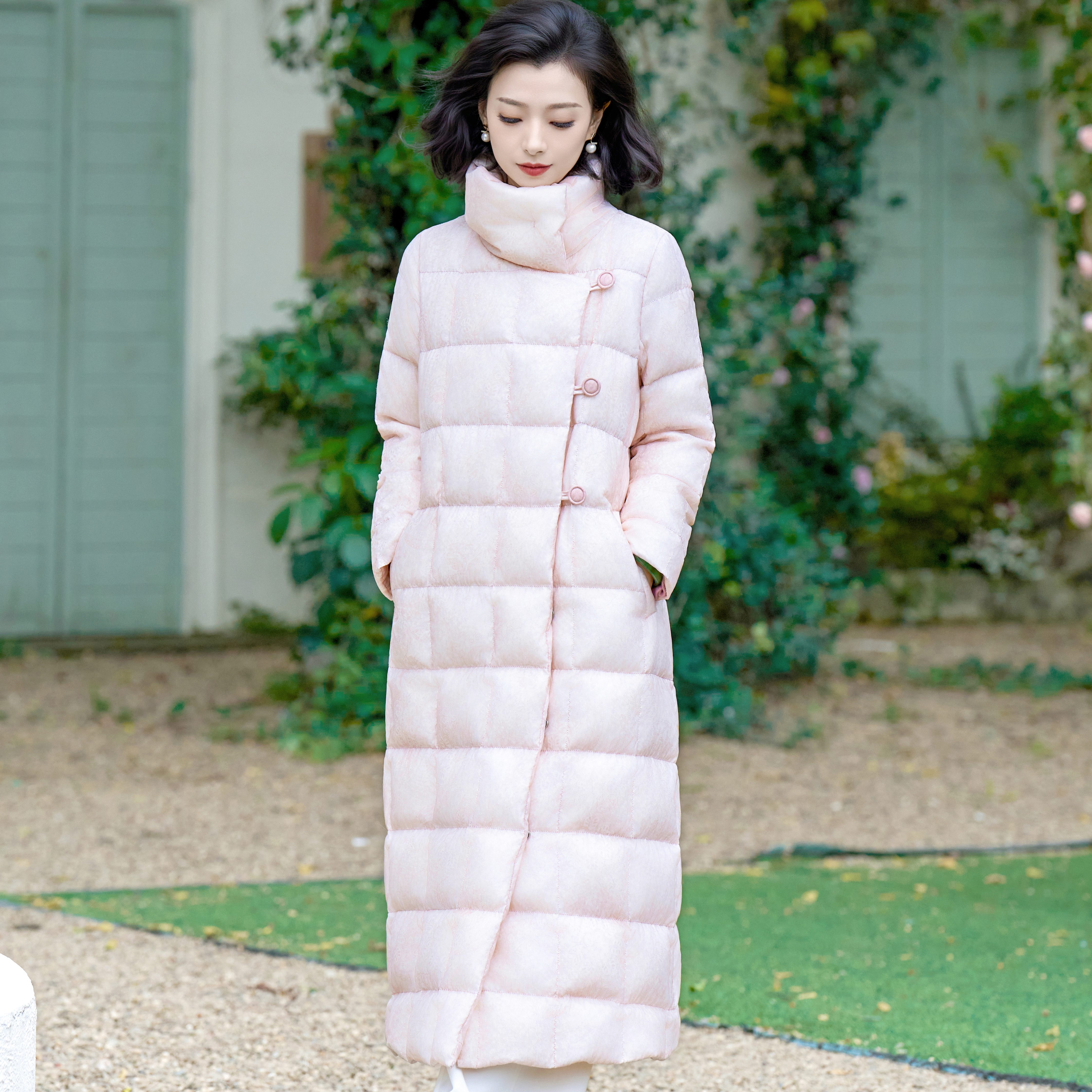 西子/【波兰粉雪】波兰科鲁达95白鹅绒蓬松长款羽绒服/YRYF0252