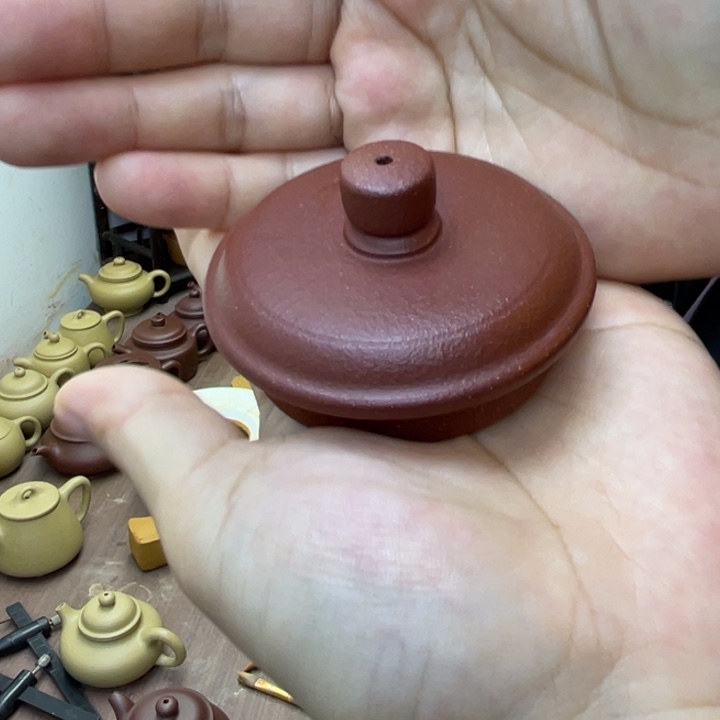 黄***信紫砂茶壶德钟茶壶盖子