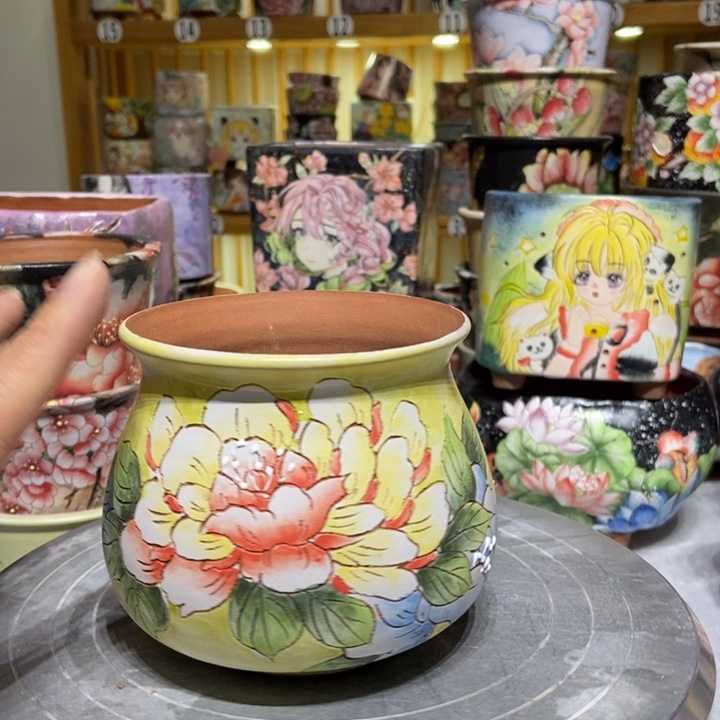 景德镇艺术手绘作品