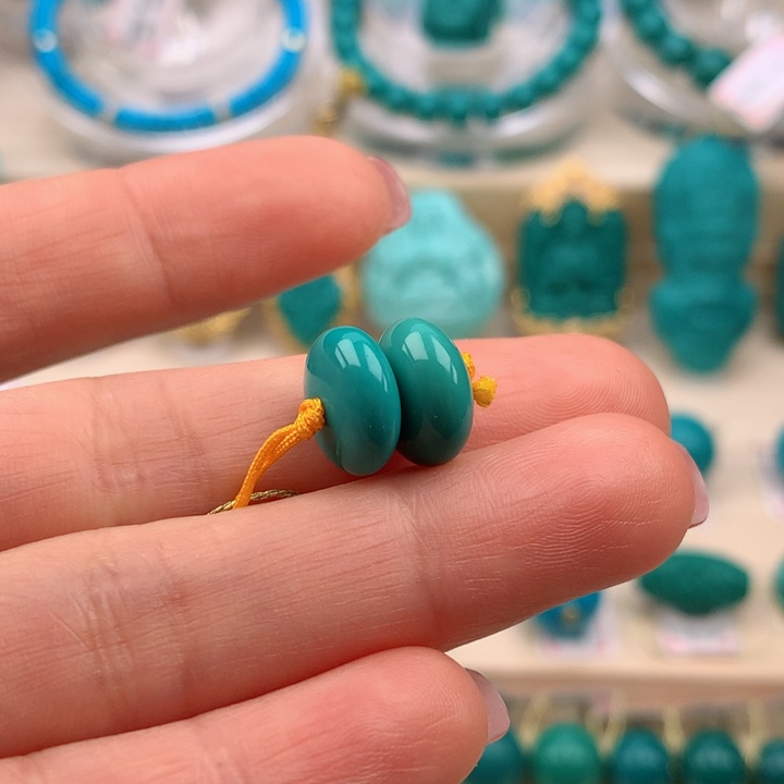 【闪购商品】绿松石配饰11mm未镶嵌