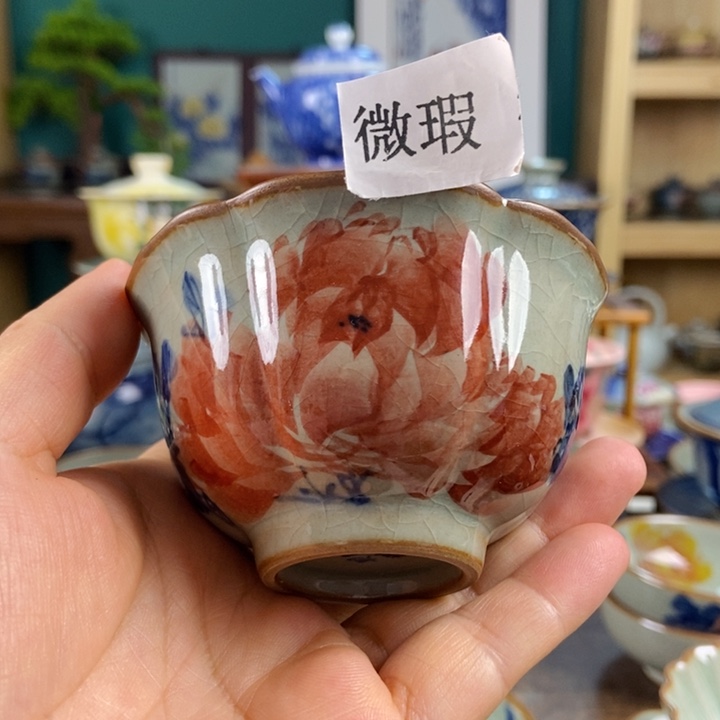 瓷片手工制作工艺精湛等特点