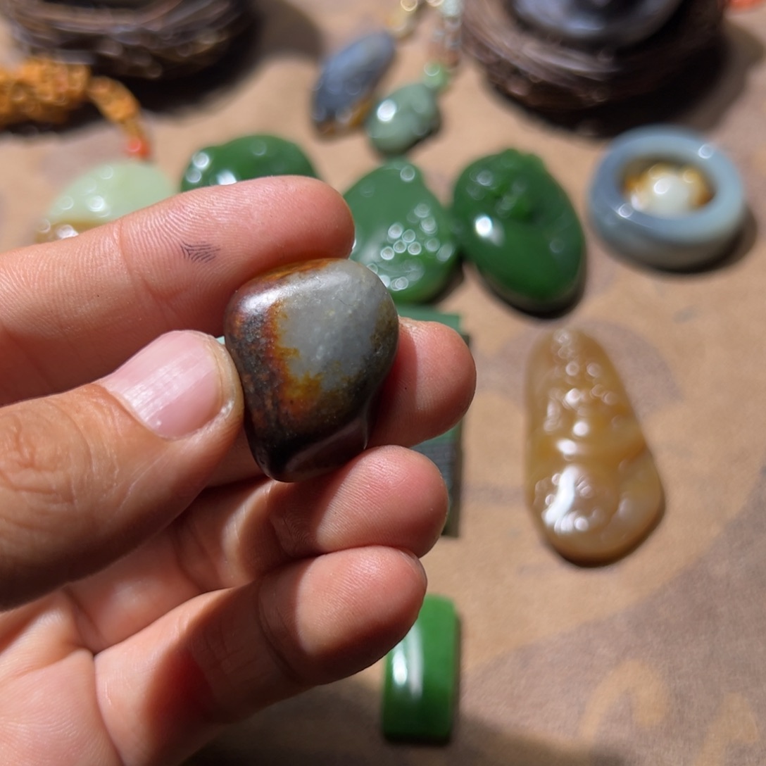 和田玉（糖玉）未镶嵌挂件赛****区