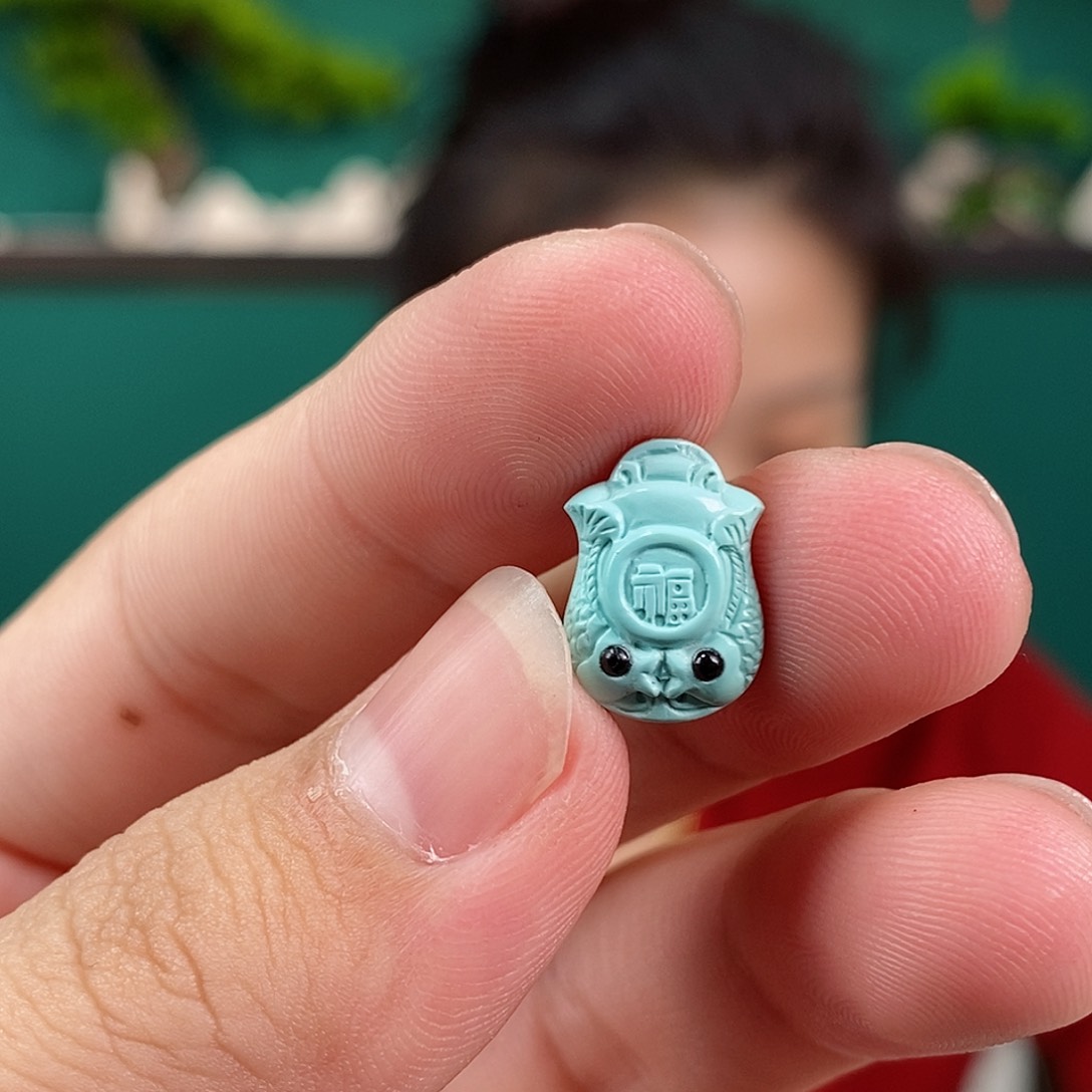 绿松石珠宝奇石未镶嵌