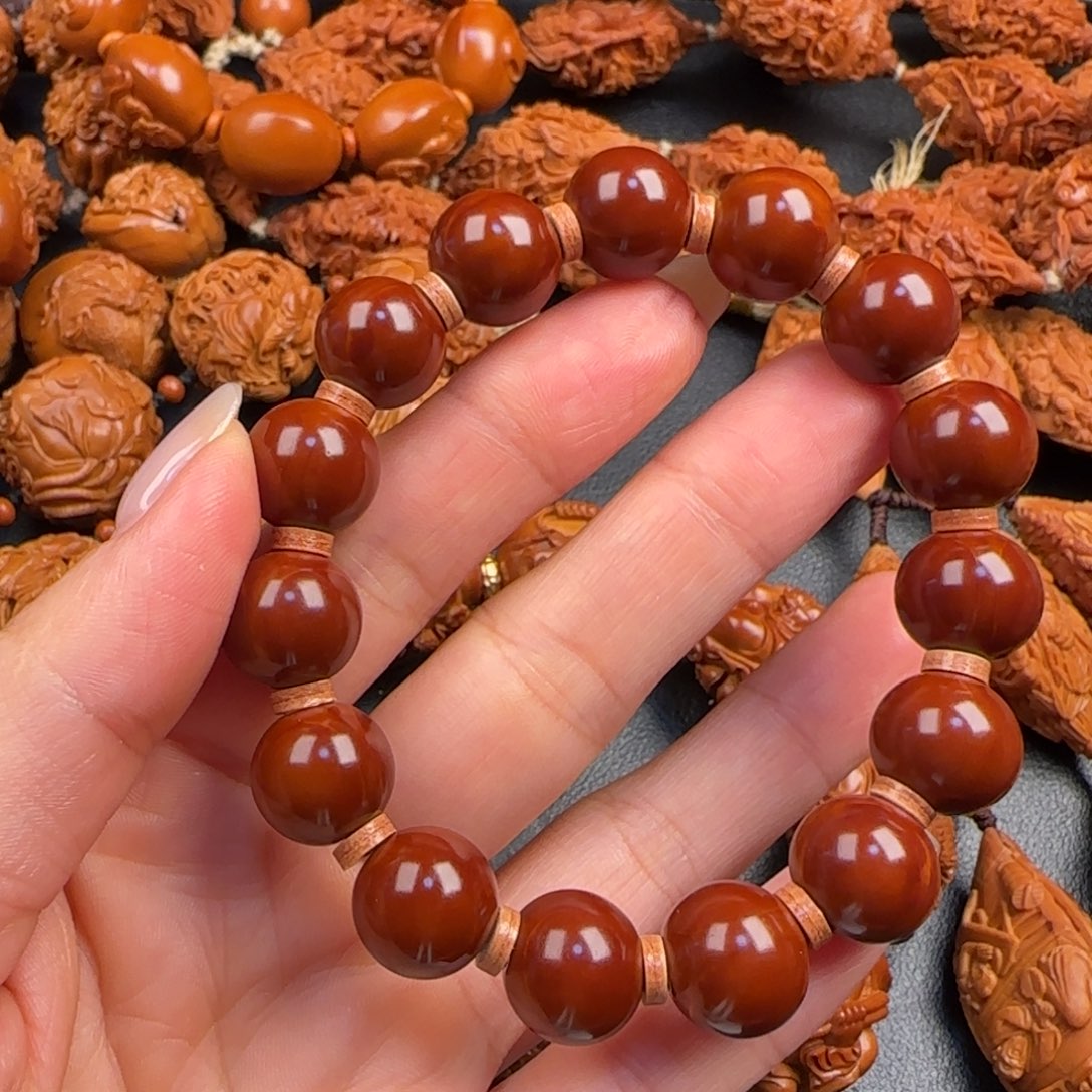 手串/手链橄榄核橙**。