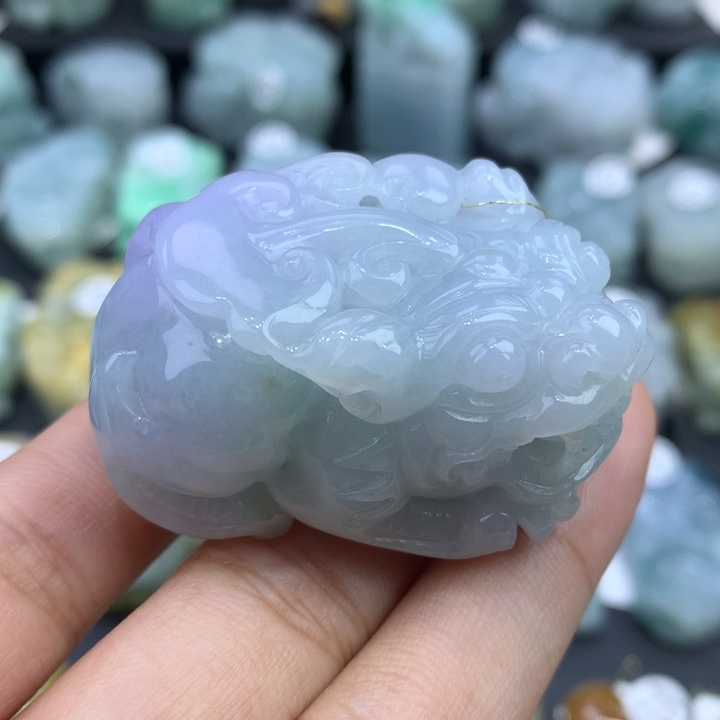 翡翠未镶嵌颈饰天然缅甸翡翠