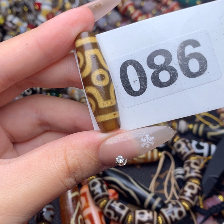 玛瑙/玉髓未镶嵌发一条