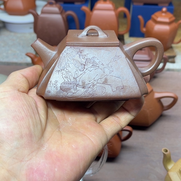 紫砂茶壶C*子紫砂等文物古迹
