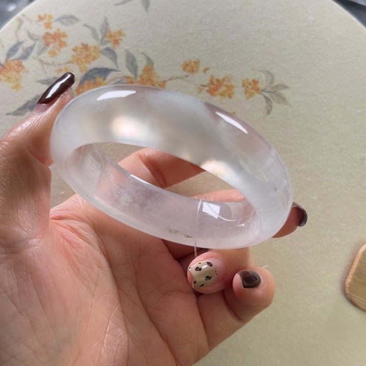 石英质玉未镶嵌手镯54-55福利不退不换