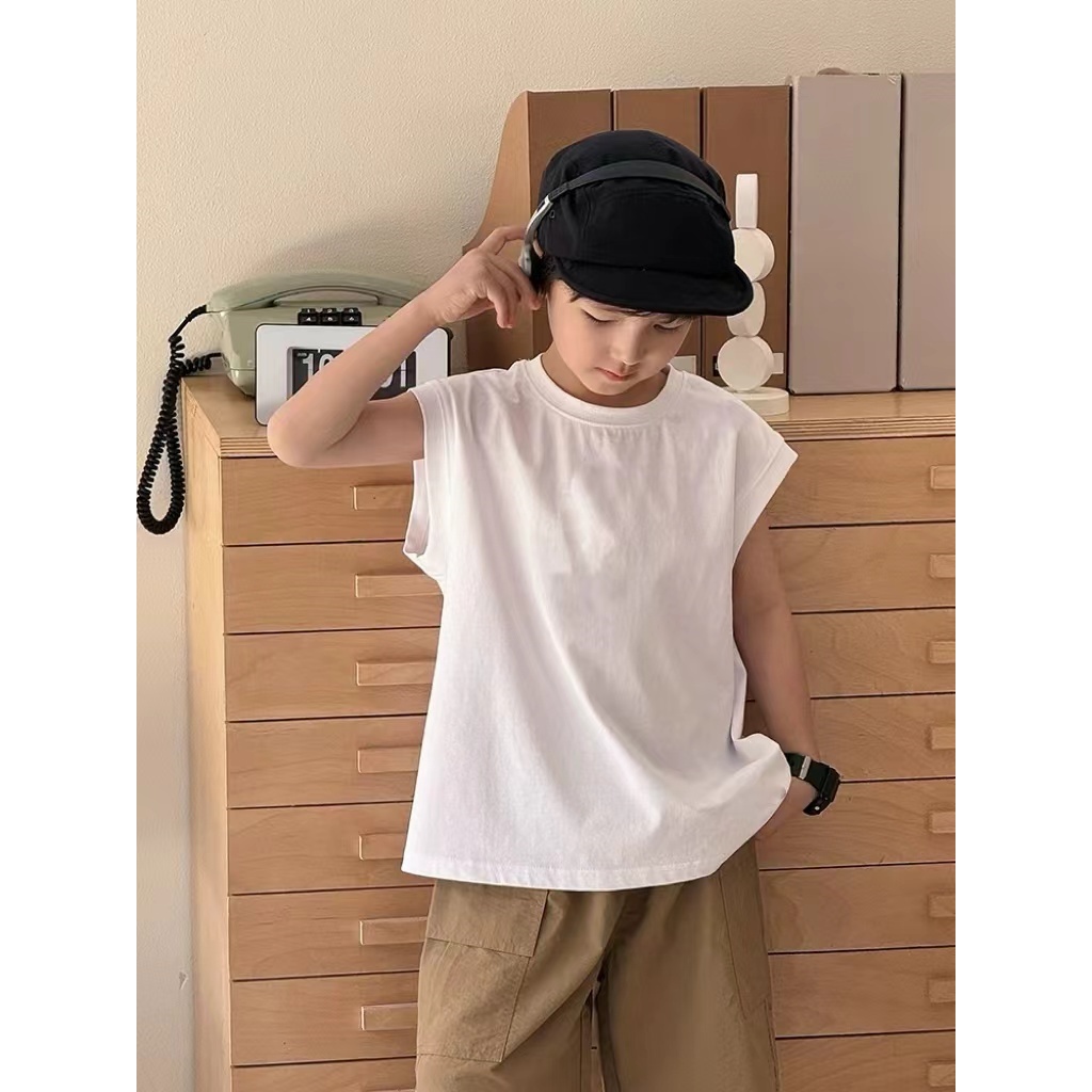 大童2025夏季新款百搭宽松背心B2159