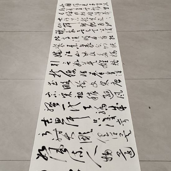 书法孙老师书法作品雪