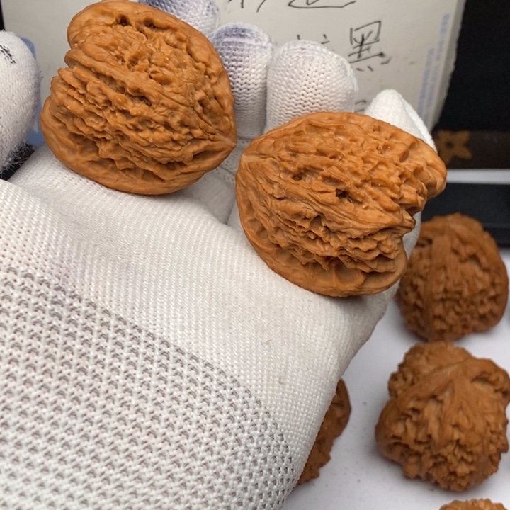 文玩核桃把件天残南疆石41