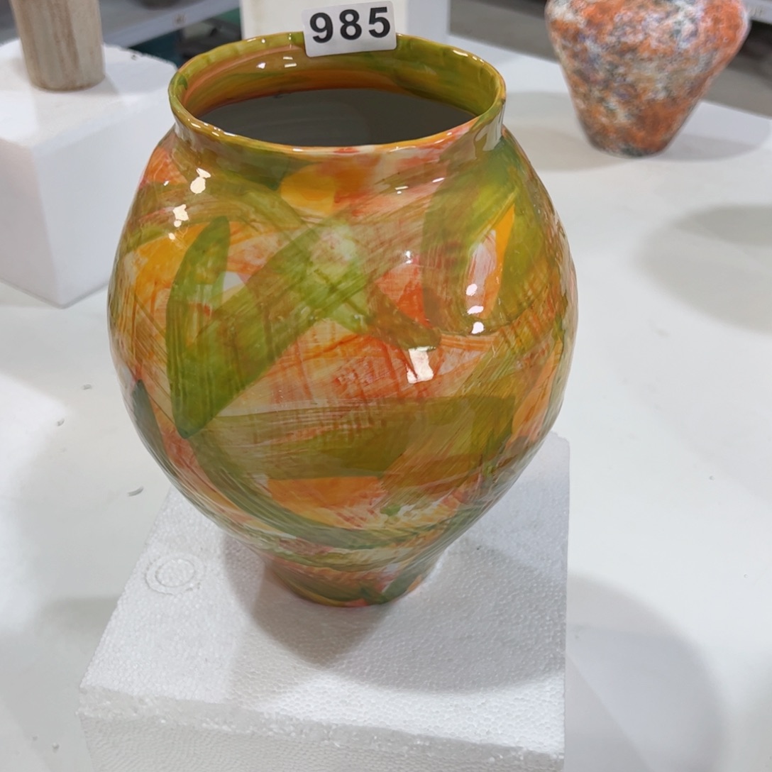 红陶口12高25无孔