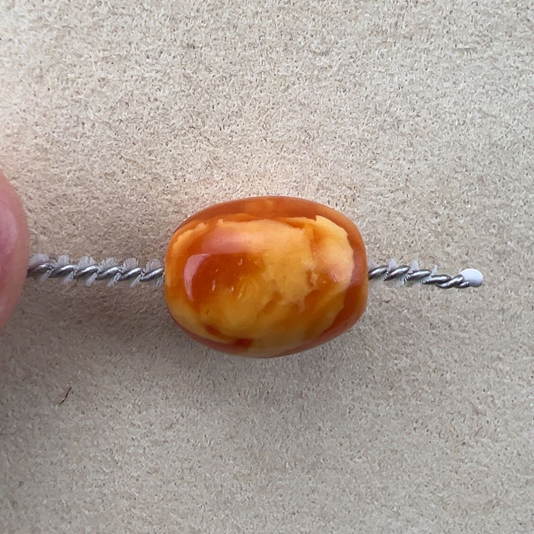 未镶嵌琥珀裸石风*⋯定制老蜜蜡