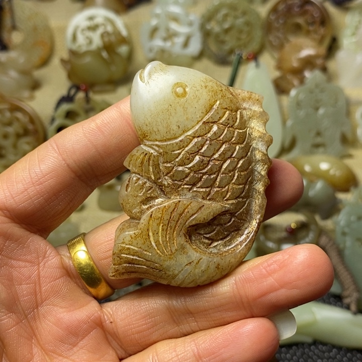 和田玉挂件未镶嵌