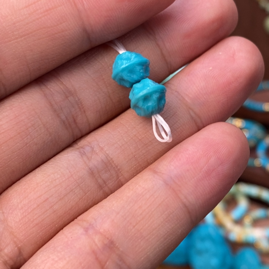 绿松石戒指未镶嵌6号百香