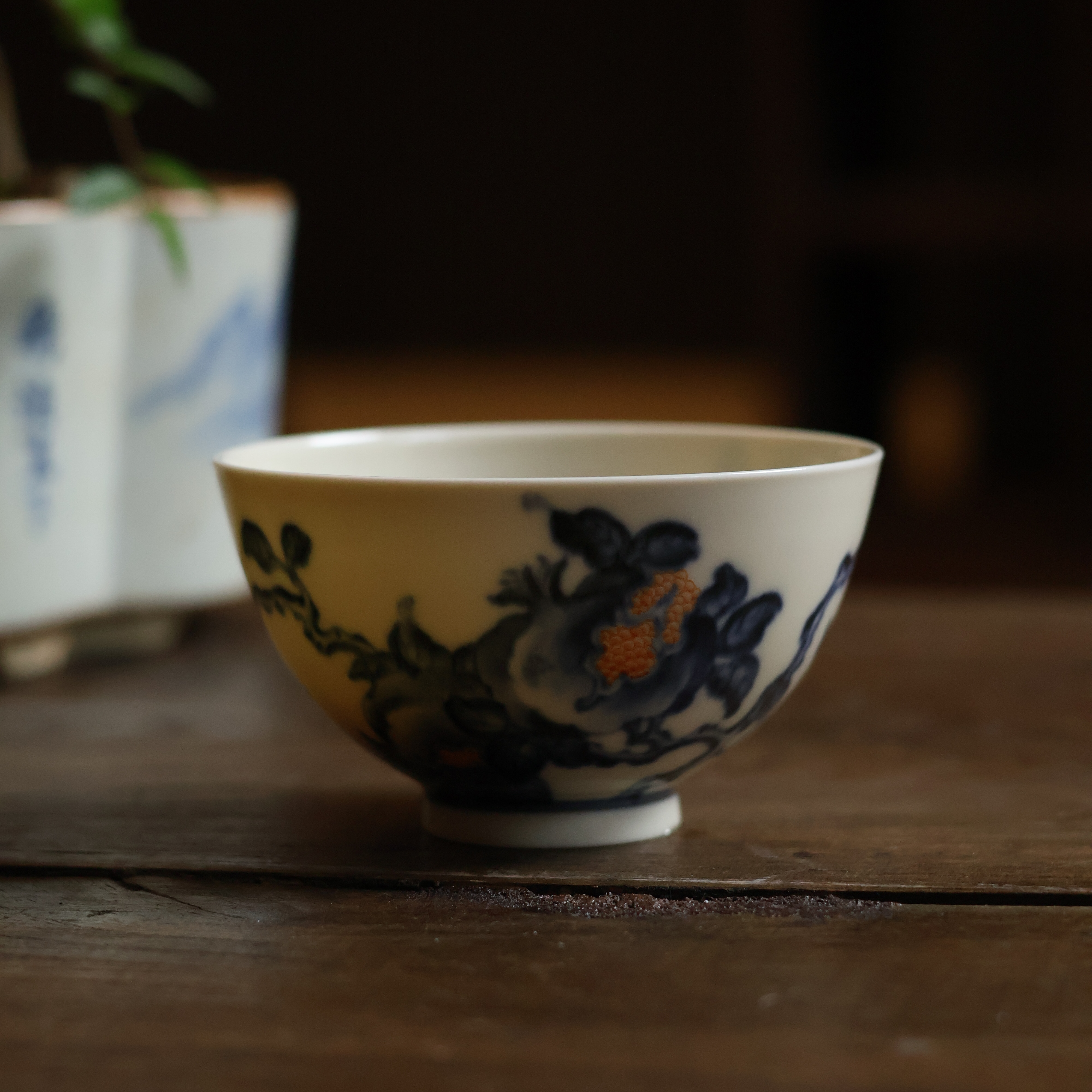 【非遗甄选】 石榴弦月-聖甫-杯-100CC（聖甫0016）