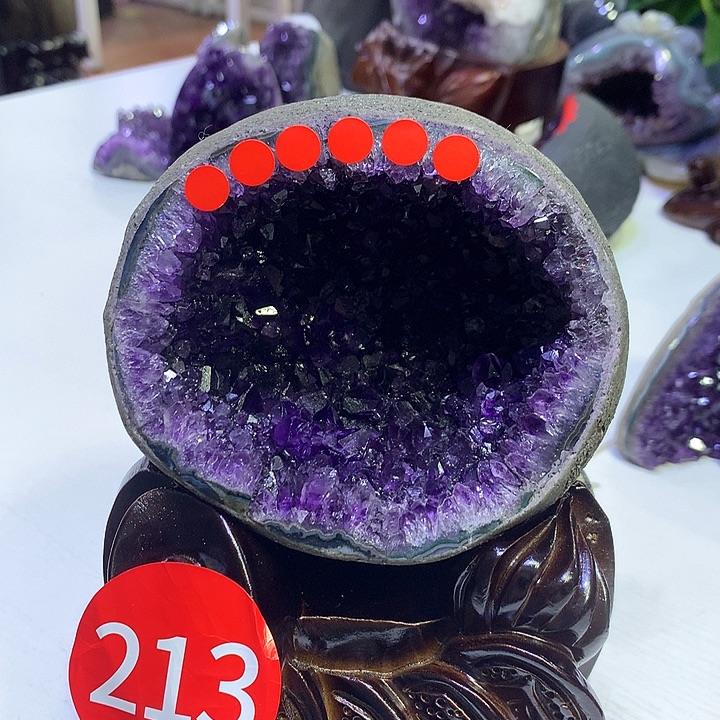 紫晶大型摆件（非配饰）未镶嵌男蛋