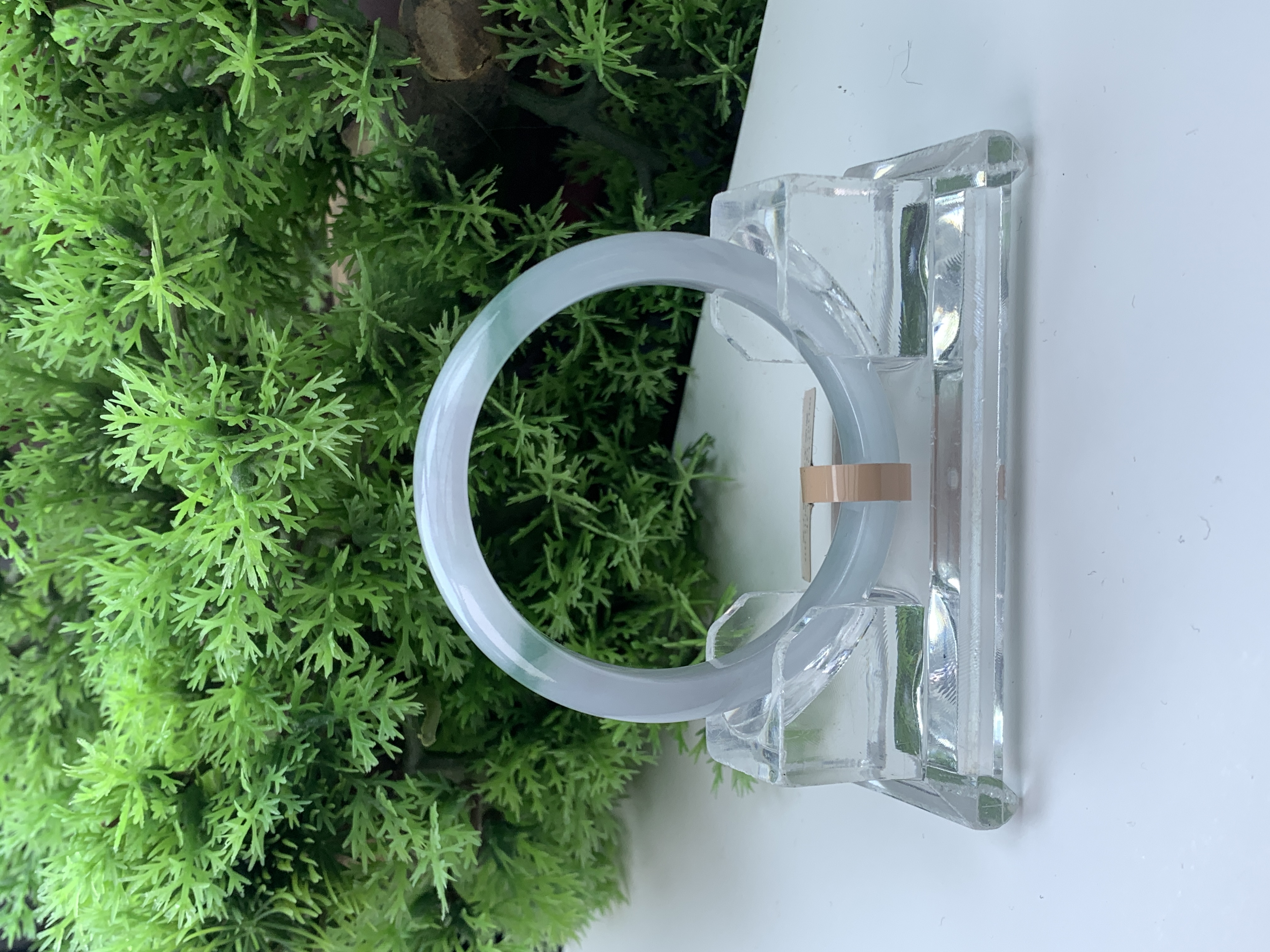 【刘思懿】天然缅甸A货翡翠手镯-T-3