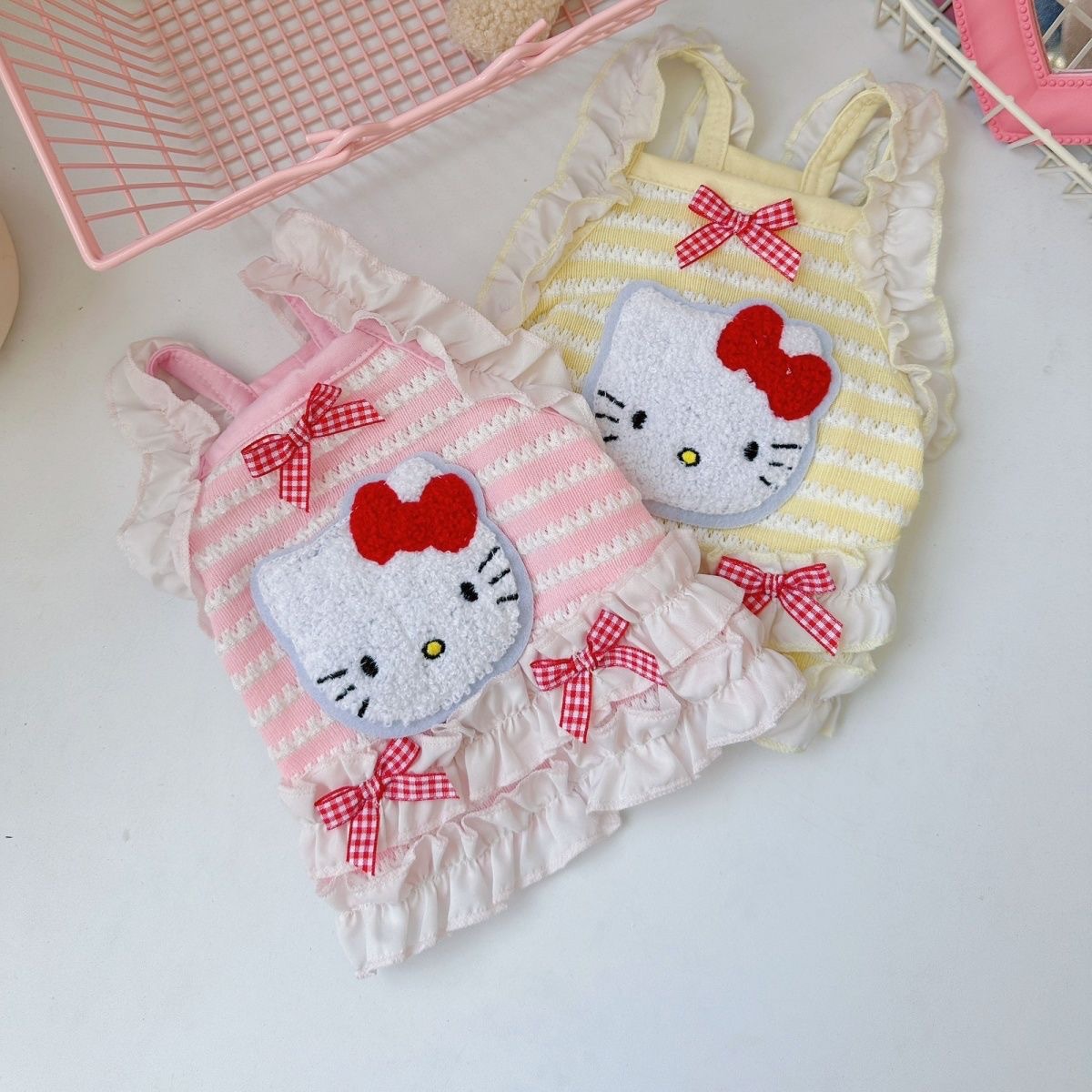 【Joyful Pets】定制款宠物衣服kt猫背心防掉毛夏季比熊衣服