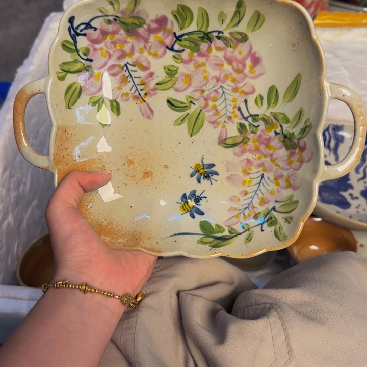 瓷片景德镇陶瓷手工手绘