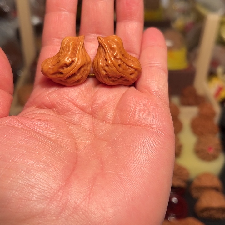 桃核把件萱***贝精品核桃