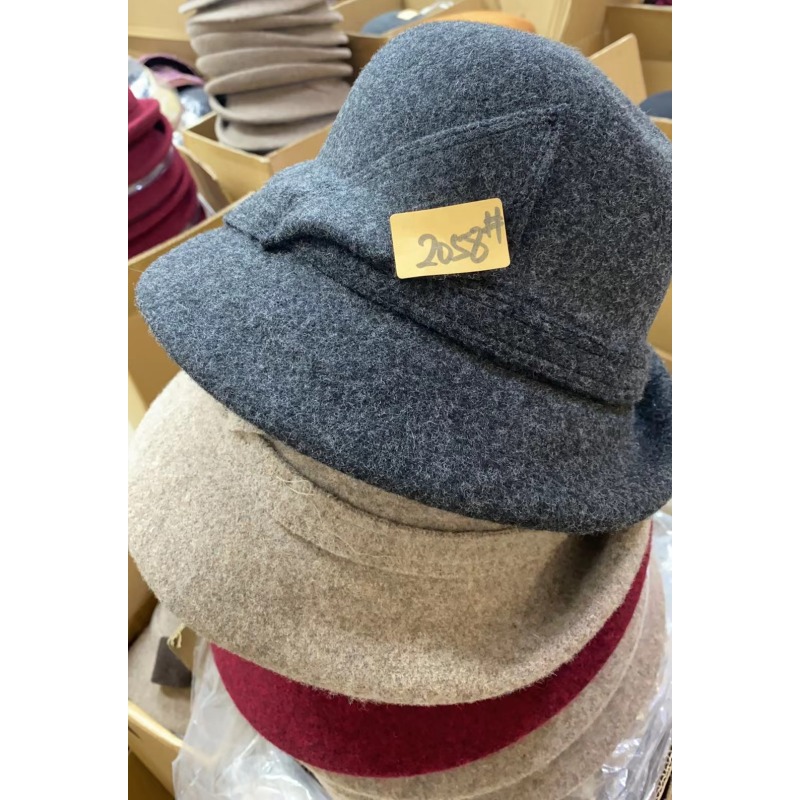 2058#净版定型礼帽