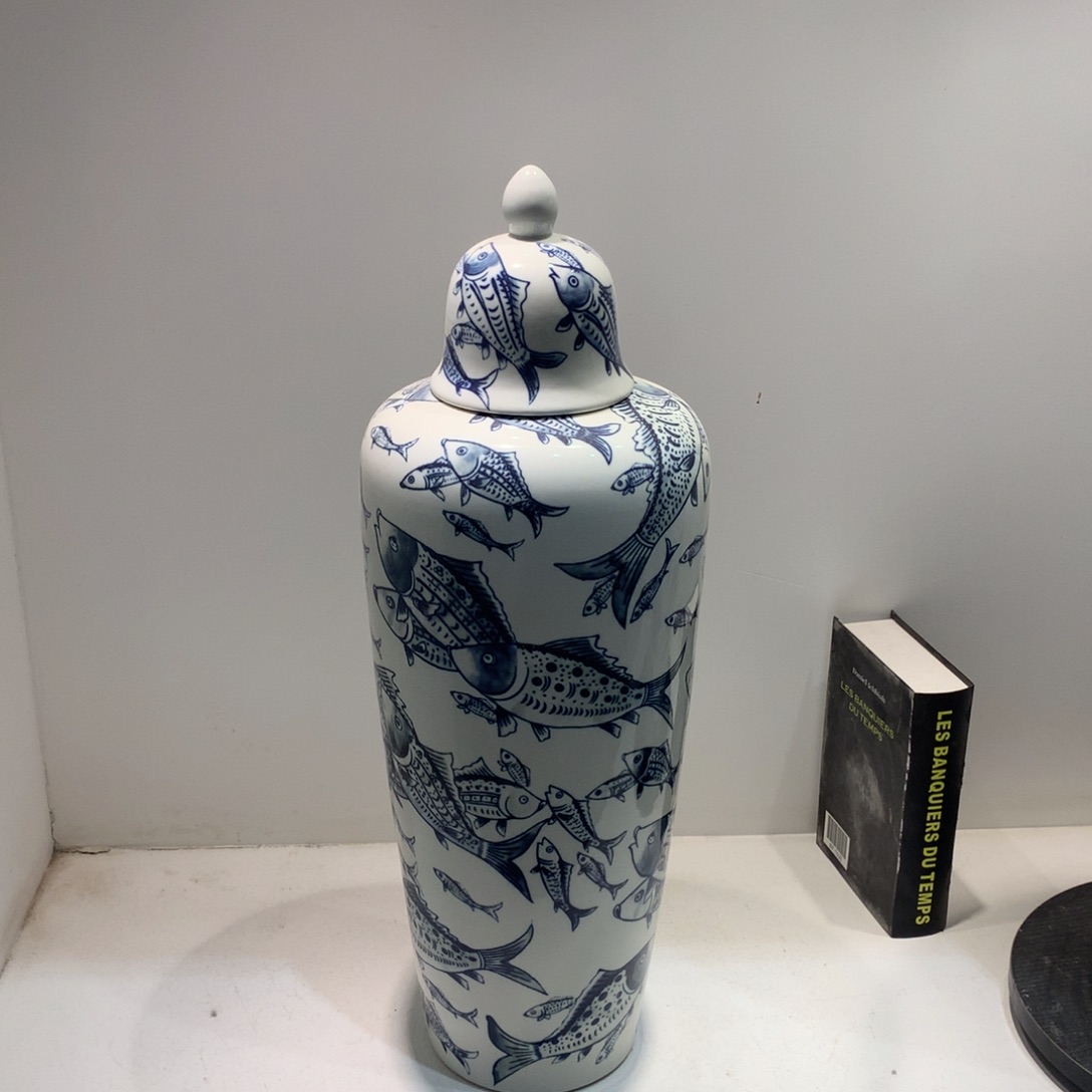 景德镇陶瓷花瓶摆