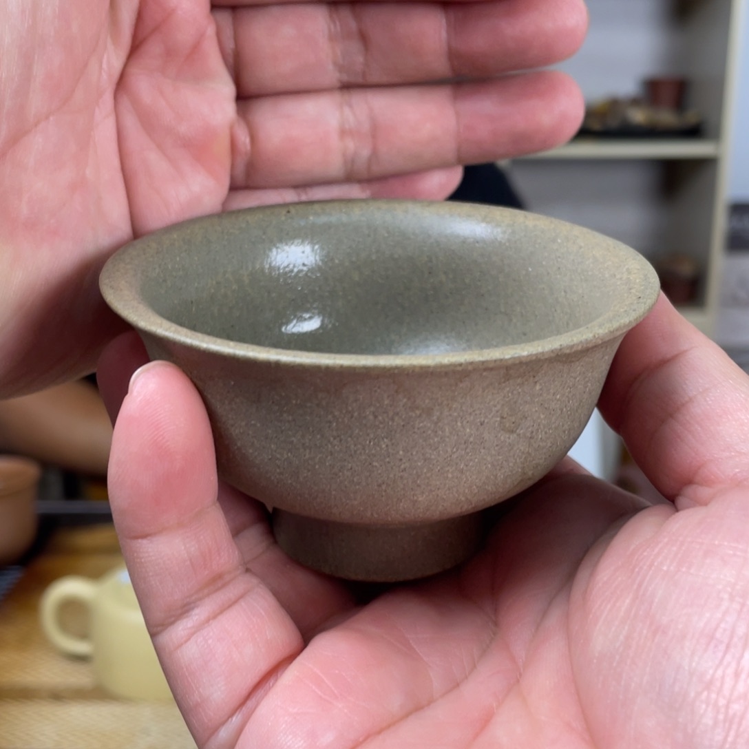 茶壶紫砂高温本山段压手杯