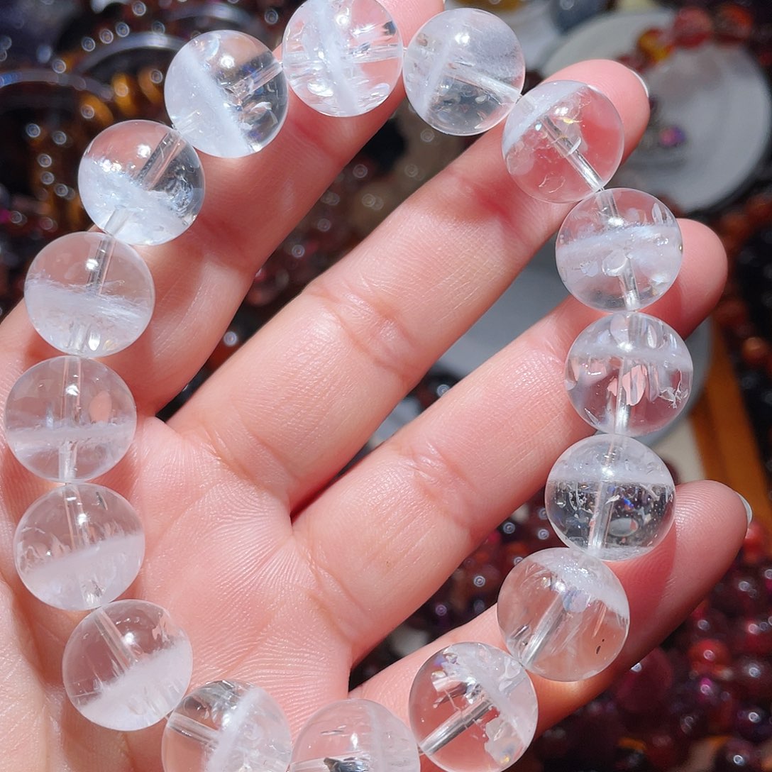 水晶手链未镶嵌手串