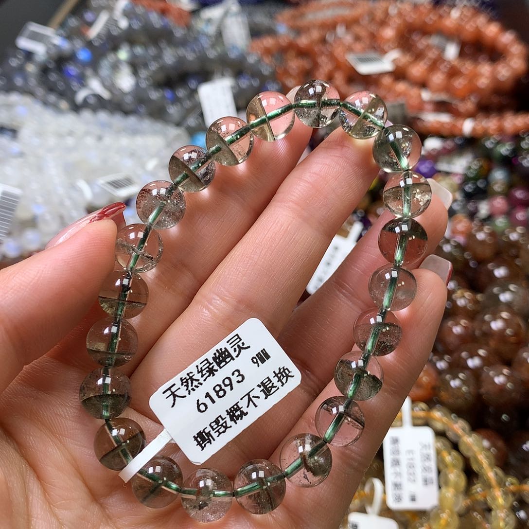 水晶手链未镶嵌，