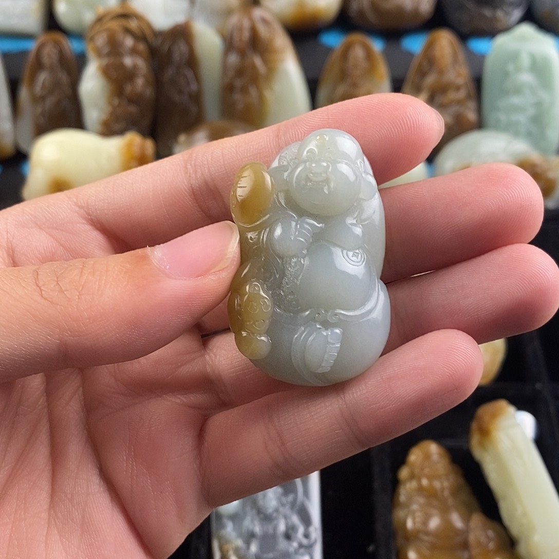 和田玉挂件未镶嵌