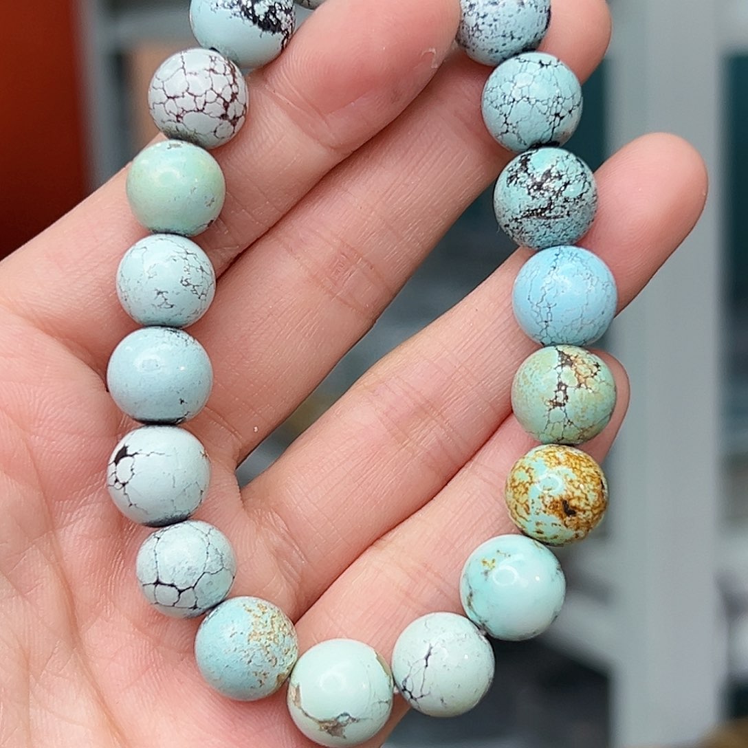 绿松石珠宝奇石未镶嵌