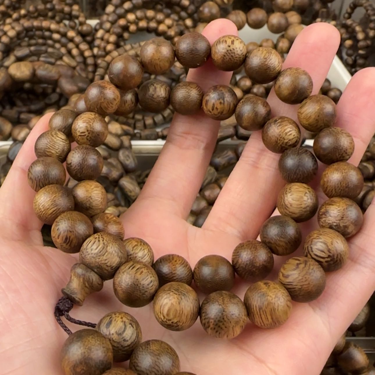 【闪购商品】沉香手串树*梁奇楠手串19克