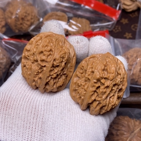 文玩核桃把件将军37