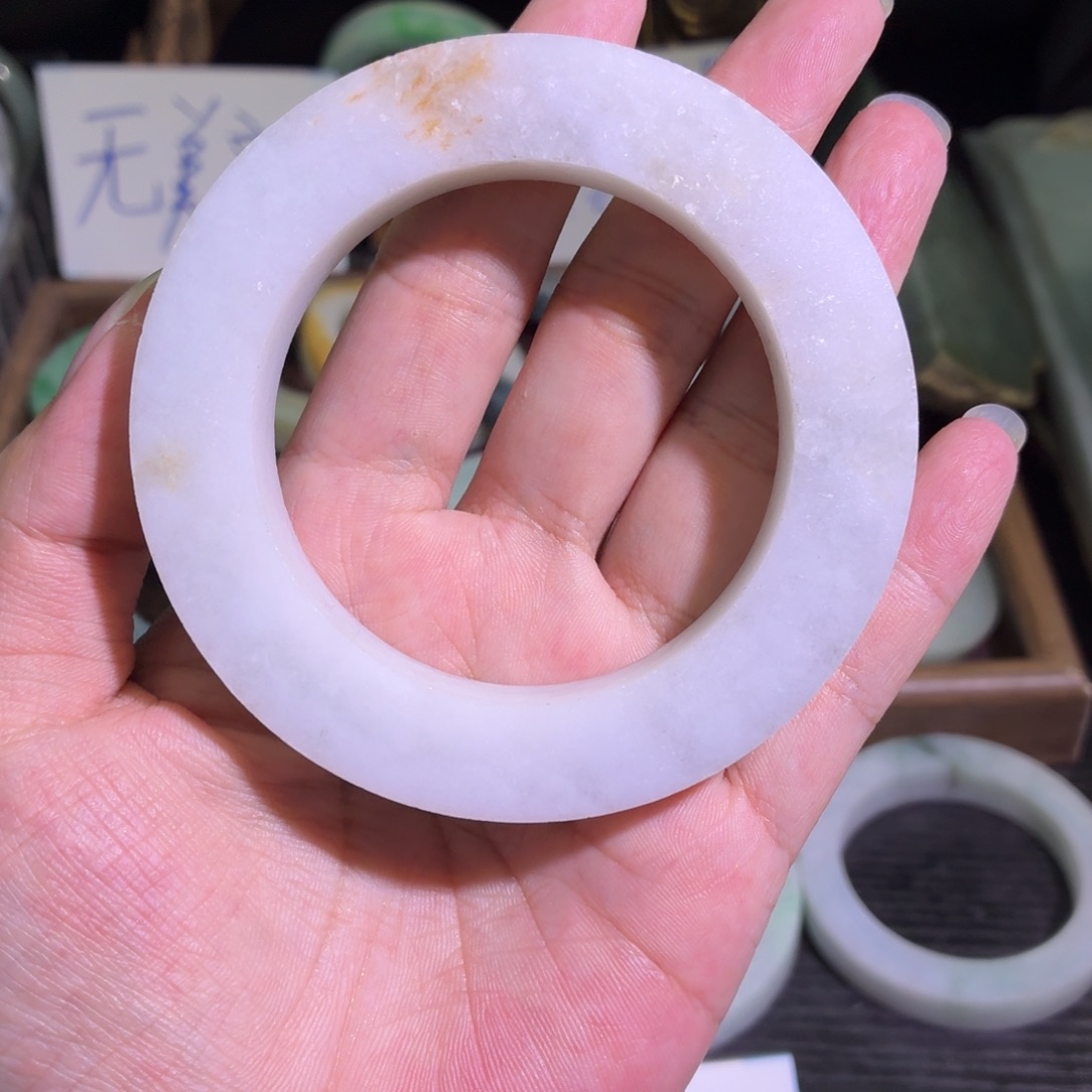 定制翡翠未镶嵌缅甸翡翠A货手镯毛胚定制