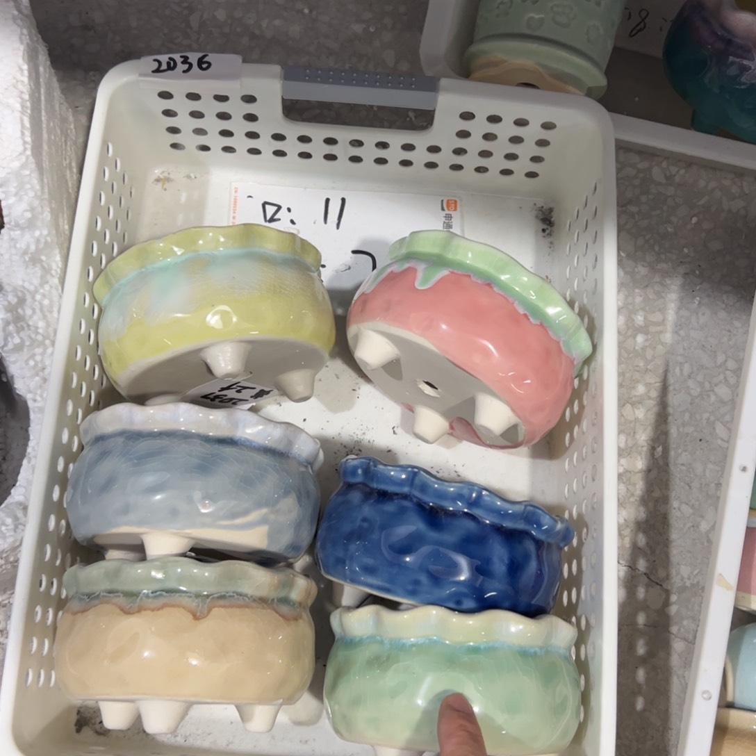 陶瓷陶瓷多肉花盆@@2036