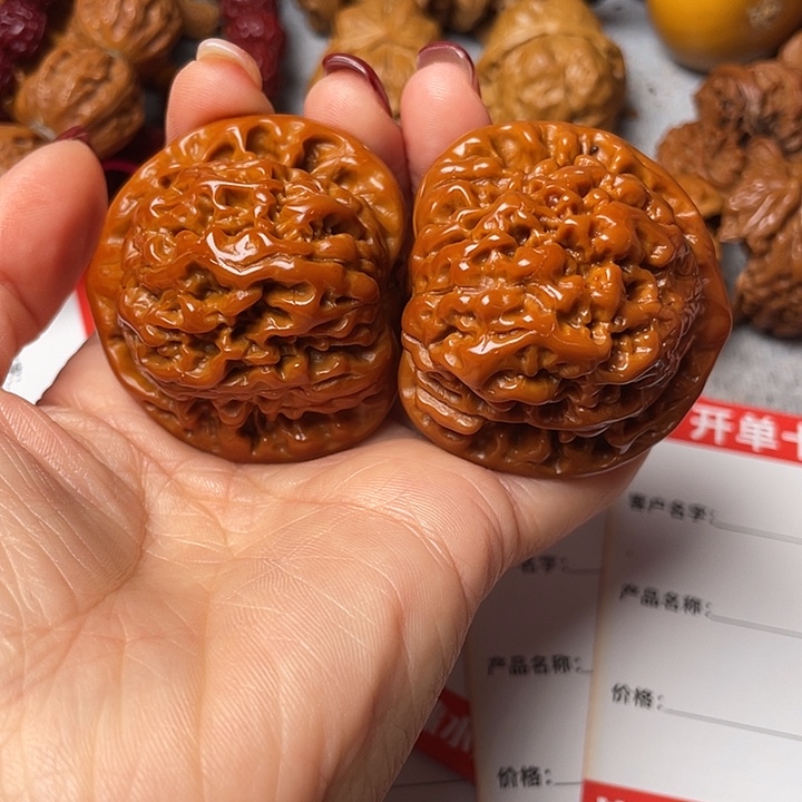 顺***然吊坠文玩核桃官帽