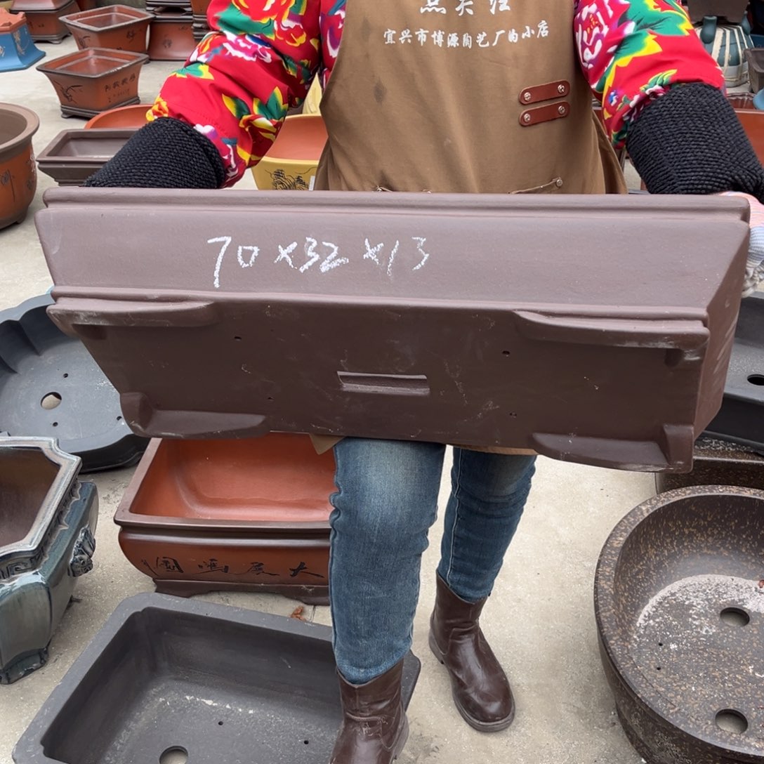 紫砂花盆盆景艺术