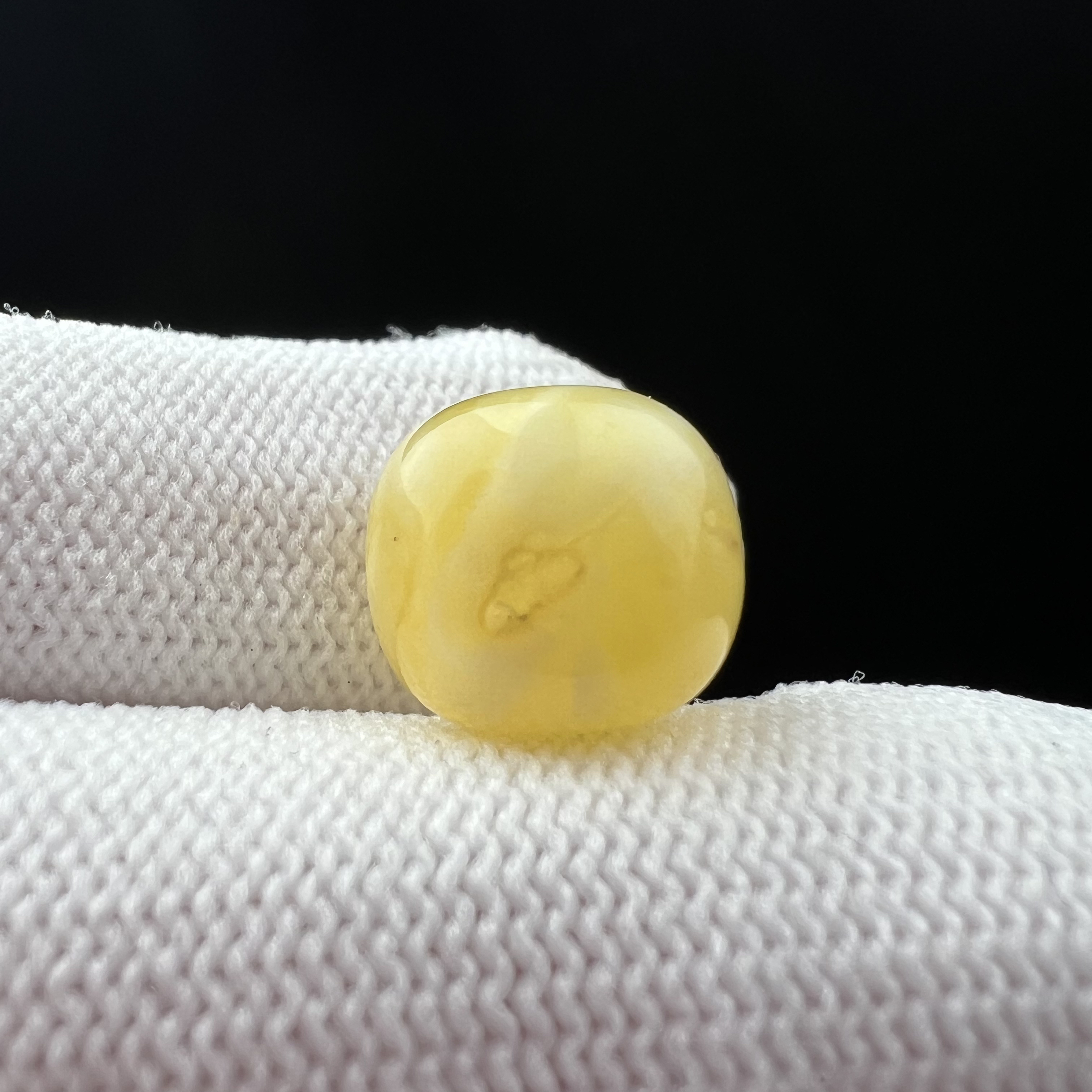 K1686天然原矿蜜蜡老型珠 11.8*10.3mm一物一图 支持复检