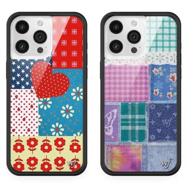 【WF碎布花田系列】适用于苹果17promax潮牌个性防摔手机壳16pro