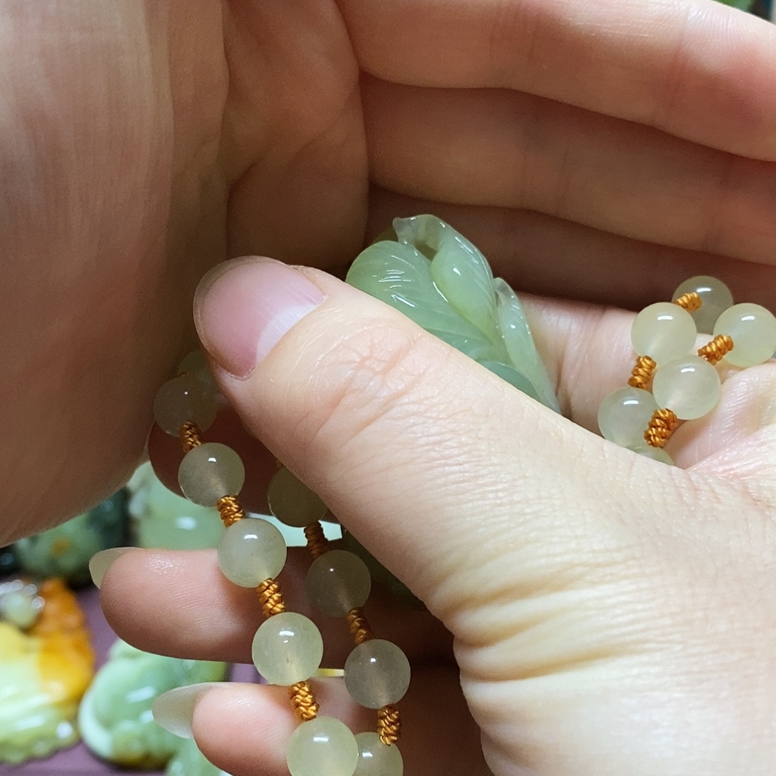 十***月岫玉未镶嵌吊坠(赠链)