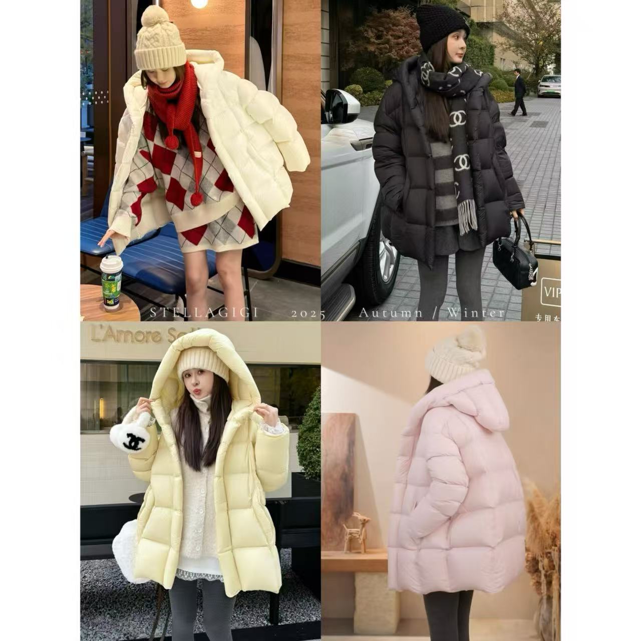 SG / 郭幂幂 AW 回归首播 新国标90白鹅绒中长羽绒服WT-20253029