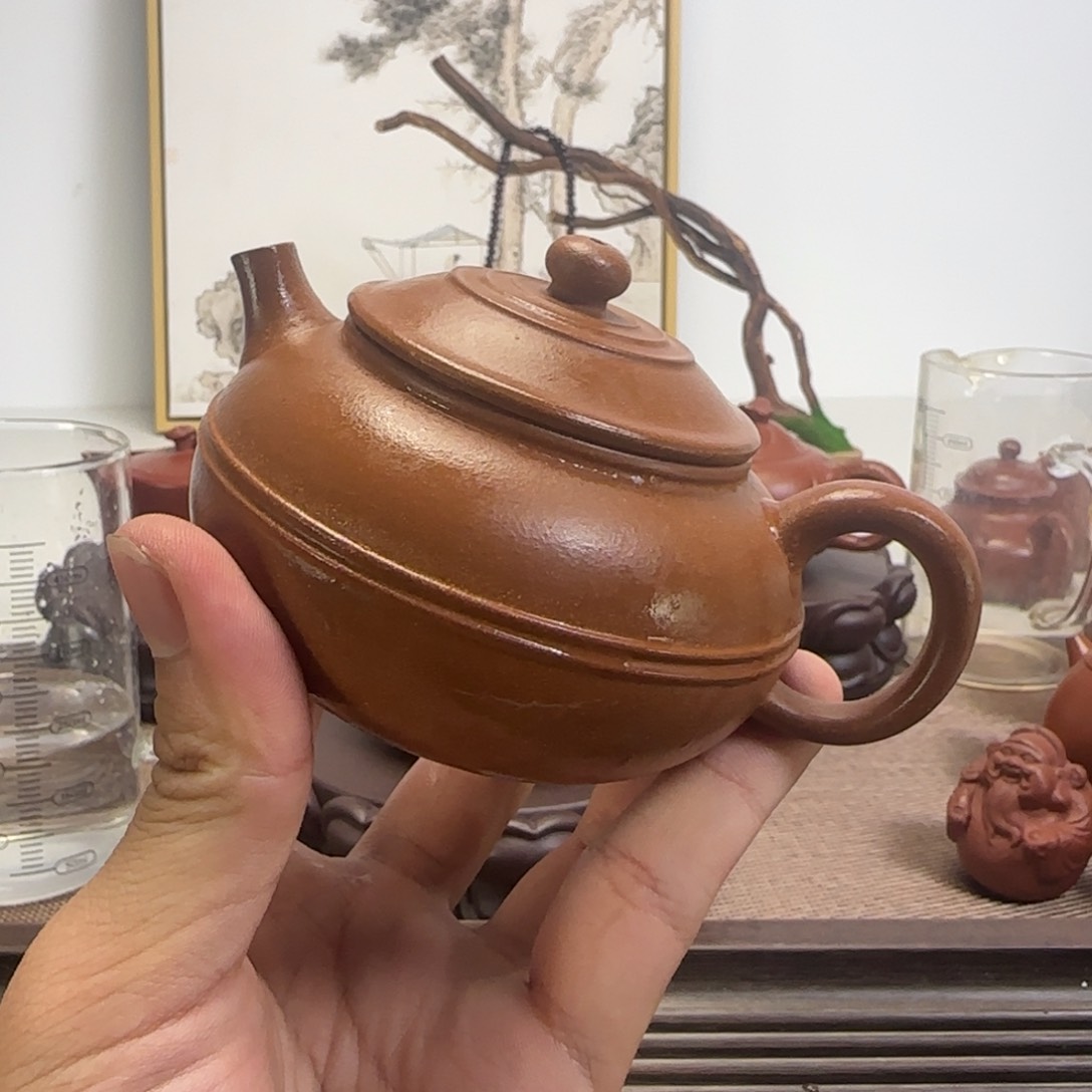 紫砂其他金降坡线圆